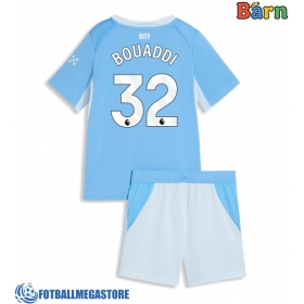 Fotballdrakt Barn Manchester City Ayyoub Bouaddi #32 Hjemmedraktsett 2026-27 Kortermet (+ Korte bukser)
